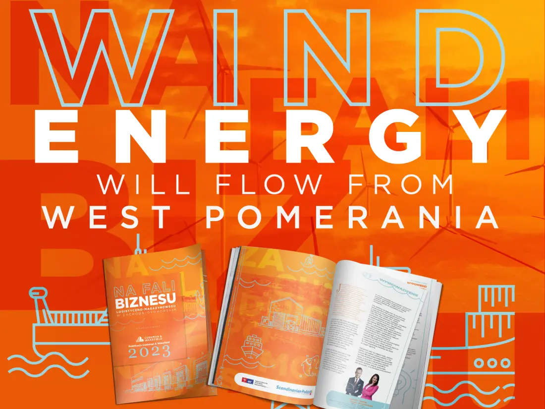 Wind power will flow from Western Pomerania
